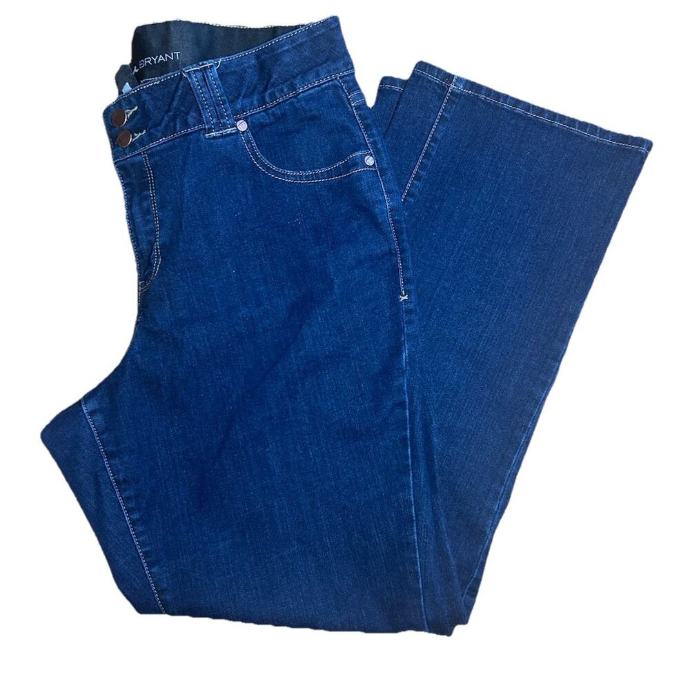 Lane Bryant Tighter Tummy Fit High-Rise Dark Wash Straight Leg Jean Women’s 16